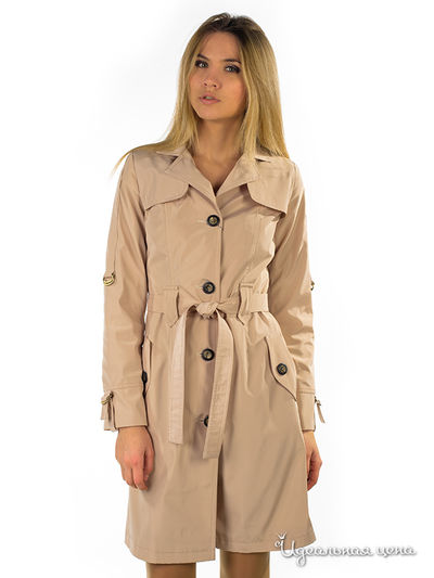 Плащ Alisaline, цвет цвет песочный