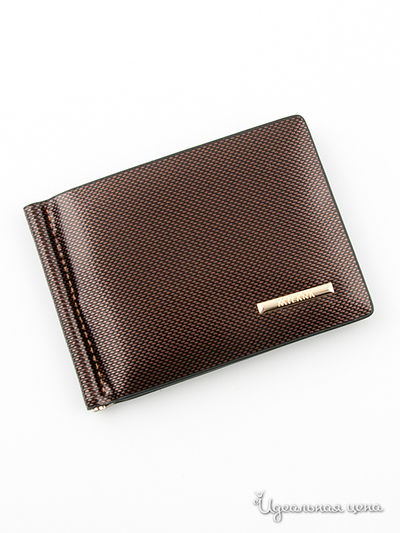 Портмоне-зажим Milana, цвет цвет коричневый