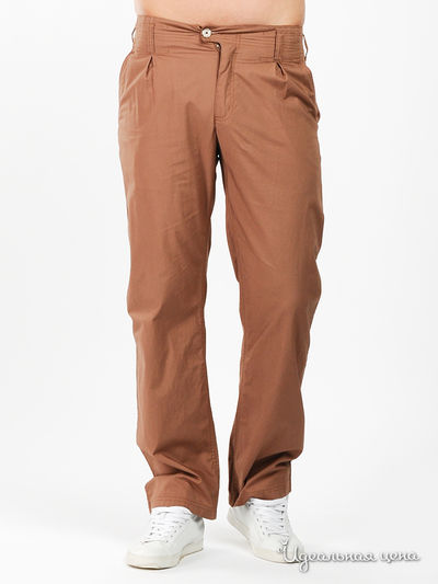 Брюки Finn-Flare, цвет цвет коричневый