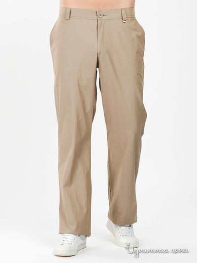 Брюки Finn-Flare, цвет цвет бежевый