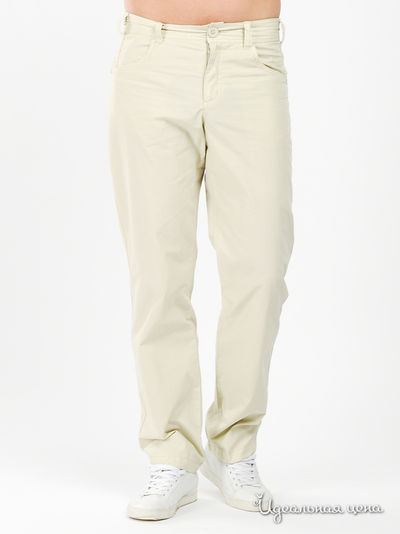 Брюки Finn-Flare, цвет цвет молочный