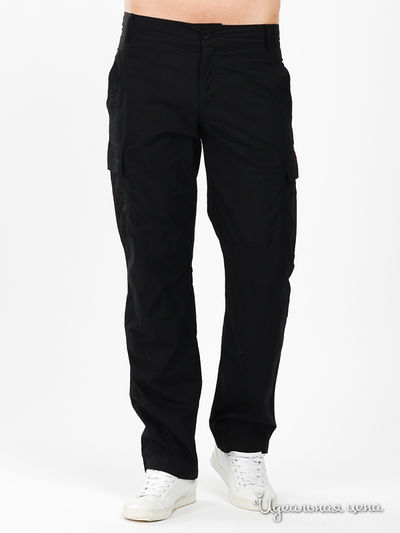 Брюки Finn-Flare, цвет цвет черный