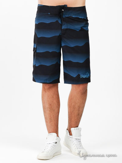 Шорты Finn-Flare, цвет цвет черный / синий