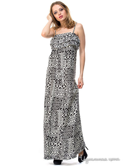 Платье Фестиваль, цвет цвет белый / черный