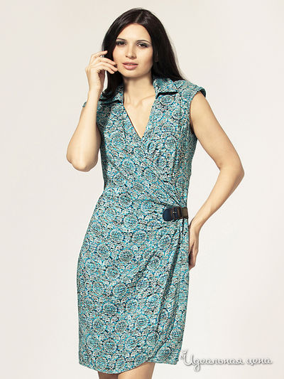Платье Фестиваль, цвет цвет бирюзовый
