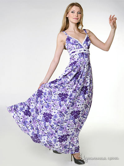 Платье МоеСладкоеПлатье, цвет цвет сиреневый