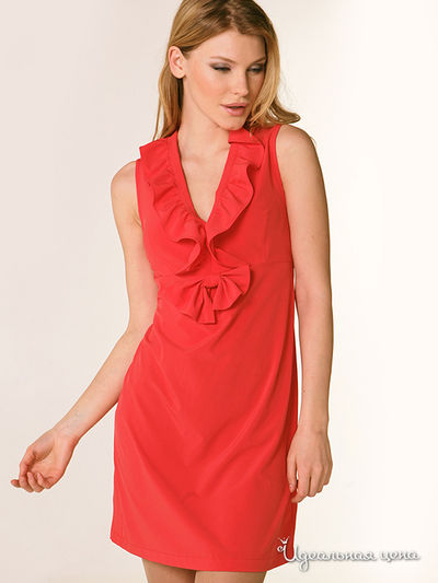 Платье МоеСладкоеПлатье, цвет цвет коралловый