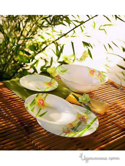 Набор LUMINARC, цвет цвет узор на белом