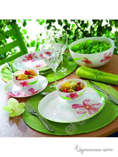 Набор LUMINARC, цвет цвет узор на белом