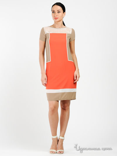 Платье Laura Dofi, цвет цвет мультиколор