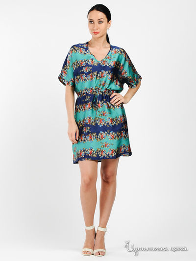 Туника Laura Dofi, цвет цвет сине-зеленый