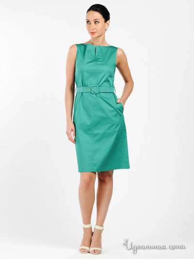 Платье Laura Dofi, цвет цвет зеленый