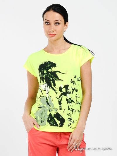 Майка Laura Dofi, цвет цвет желтый