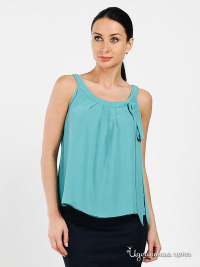 Майка Laura Dofi, цвет цвет изумрудный