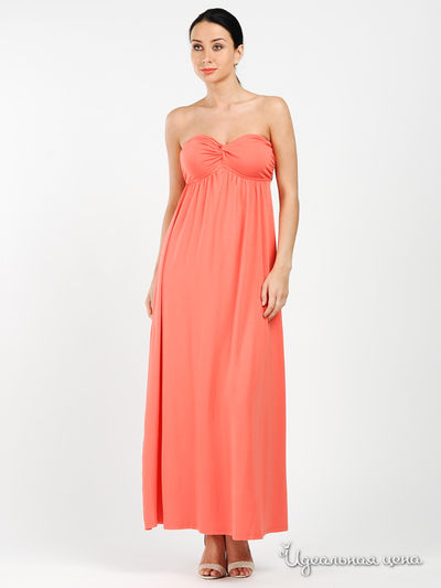 Платье Laura Dofi, цвет цвет коралловый