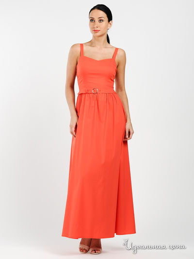 Платье Laura Dofi, цвет цвет коралловый
