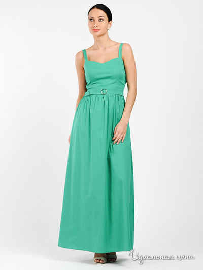 Платье Laura Dofi, цвет цвет зеленый