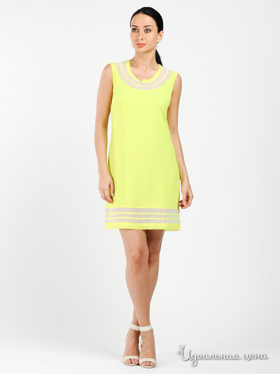 Платье Laura Dofi, цвет цвет желтый