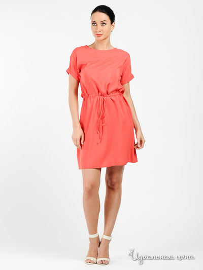 Платье Laura Dofi, цвет цвет коралловый