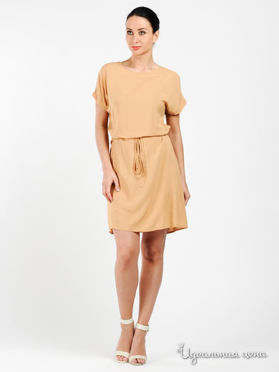 Платье Laura Dofi, цвет цвет горчичный