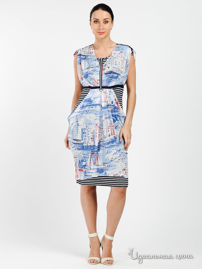 Платье Biquette, цвет цвет синий