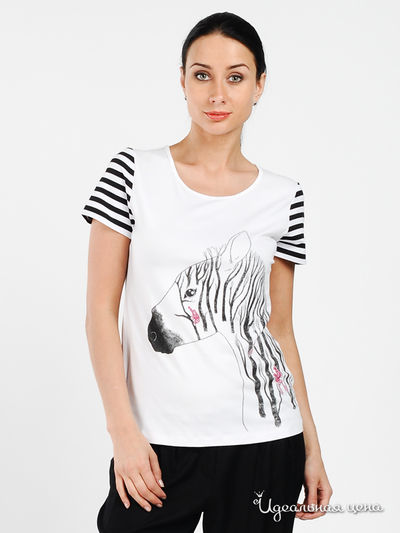 Футболка First in Space, цвет цвет белый