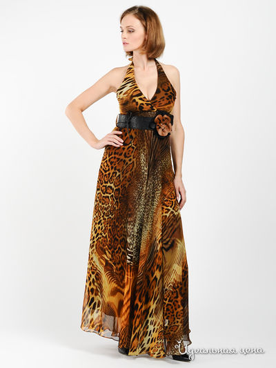 Сарафан Mr. Dream, цвет цвет желтый / леопард