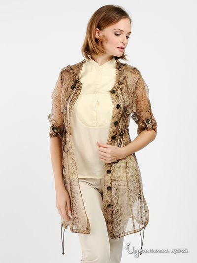 Накидка Maxazria, цвет цвет коричневый