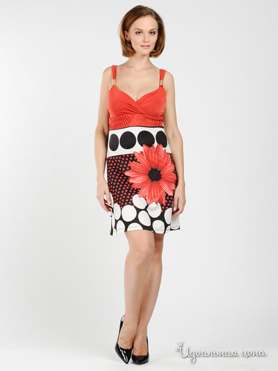 Сарафан Sogo, цвет цвет коралловый