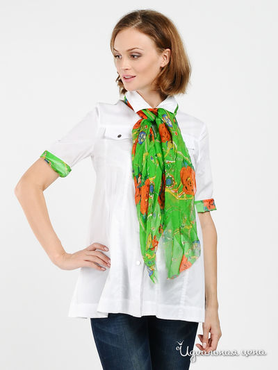 Блуза Drolma, цвет цвет белый