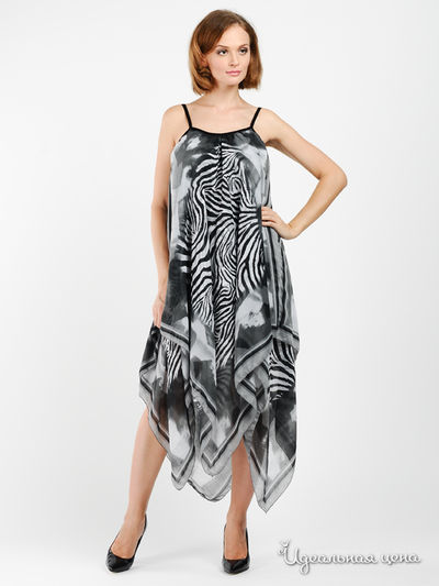 Сарафан Morgan Le Fey, цвет цвет серый