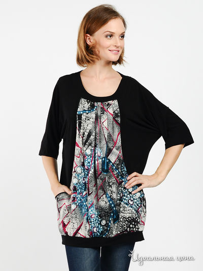 Туника Tugce Ece, цвет цвет черный