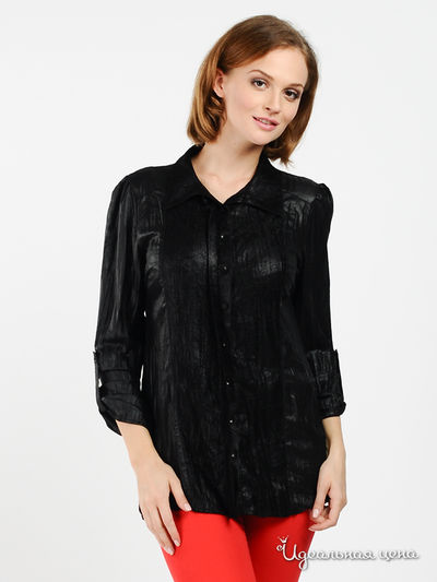 Блуза LuLu, цвет цвет черный