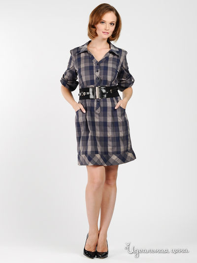 Платье Kaner, цвет цвет синий / серый