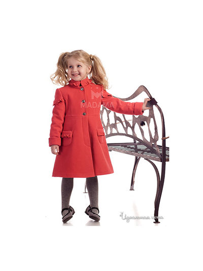 Пальто Madama, цвет цвет красный