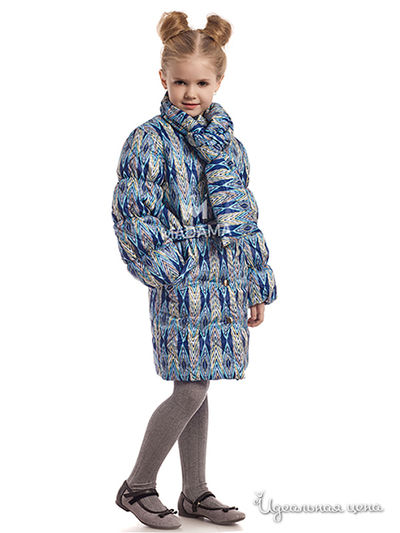 Пальто Madama, цвет цвет синий / желтый