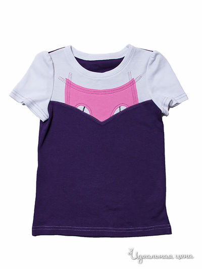 Футболка Madama, цвет цвет фиолетовый