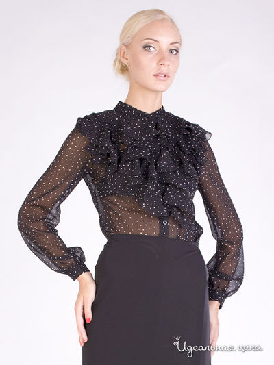 Блуза Levall, цвет цвет черный