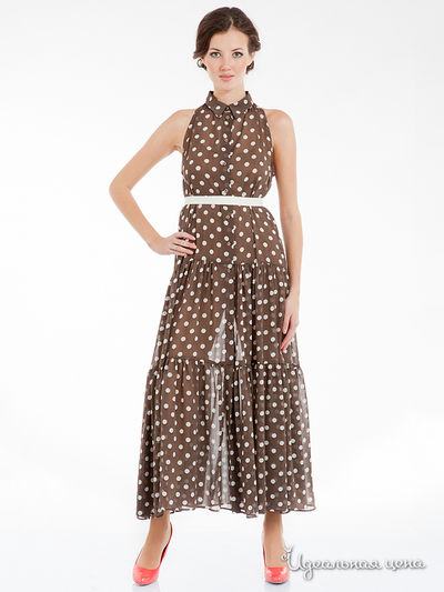 Платье Levall, цвет цвет бежевый