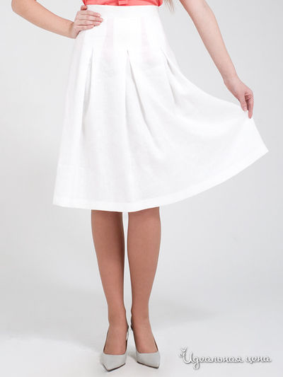 Юбка Levall, цвет цвет белый