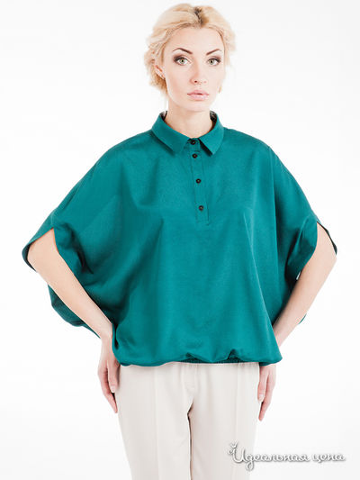 Блуза Levall, цвет цвет бирюзовый