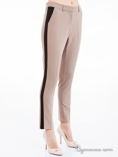 Брюки Levall, цвет цвет бежевый