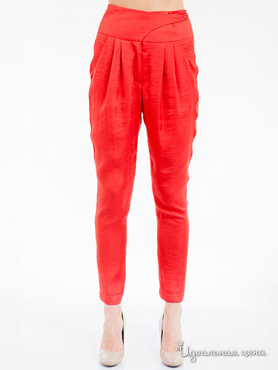 Брюки Levall, цвет цвет коралловый
