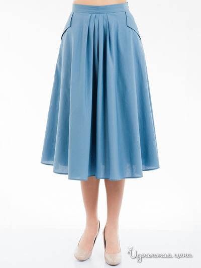 Юбка Levall, цвет цвет голубой