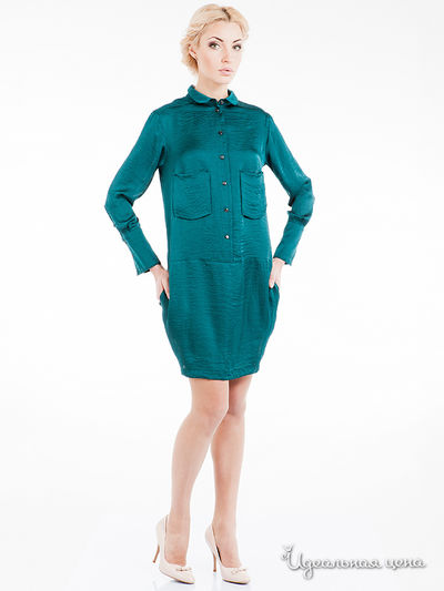 Платье Levall, цвет цвет бирюзовый