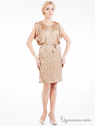 Платье Levall, цвет цвет бежевый