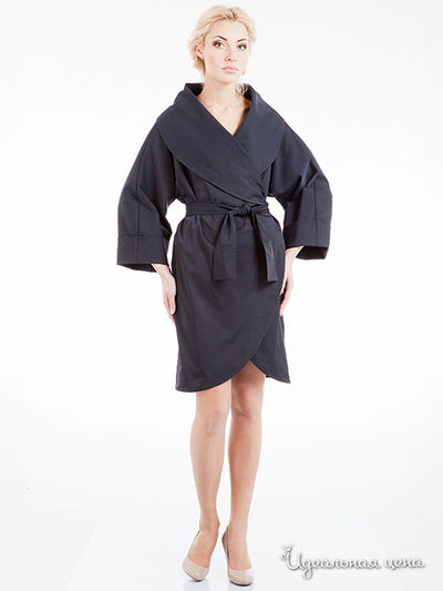 Плащ Levall, цвет цвет черно-синий