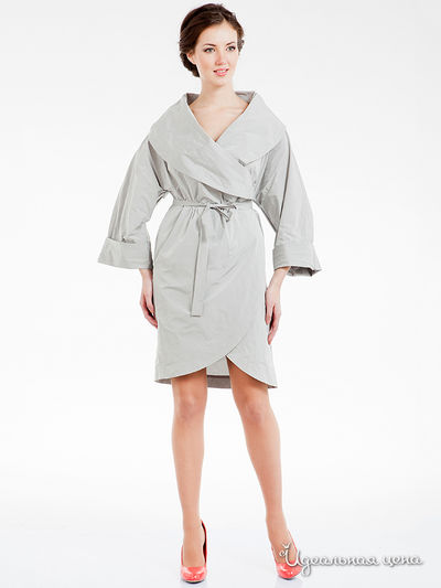 Плащ Levall, цвет цвет серый