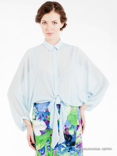 Блуза Levall, цвет цвет голубой