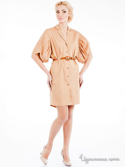 Платье Levall, цвет цвет кэмл